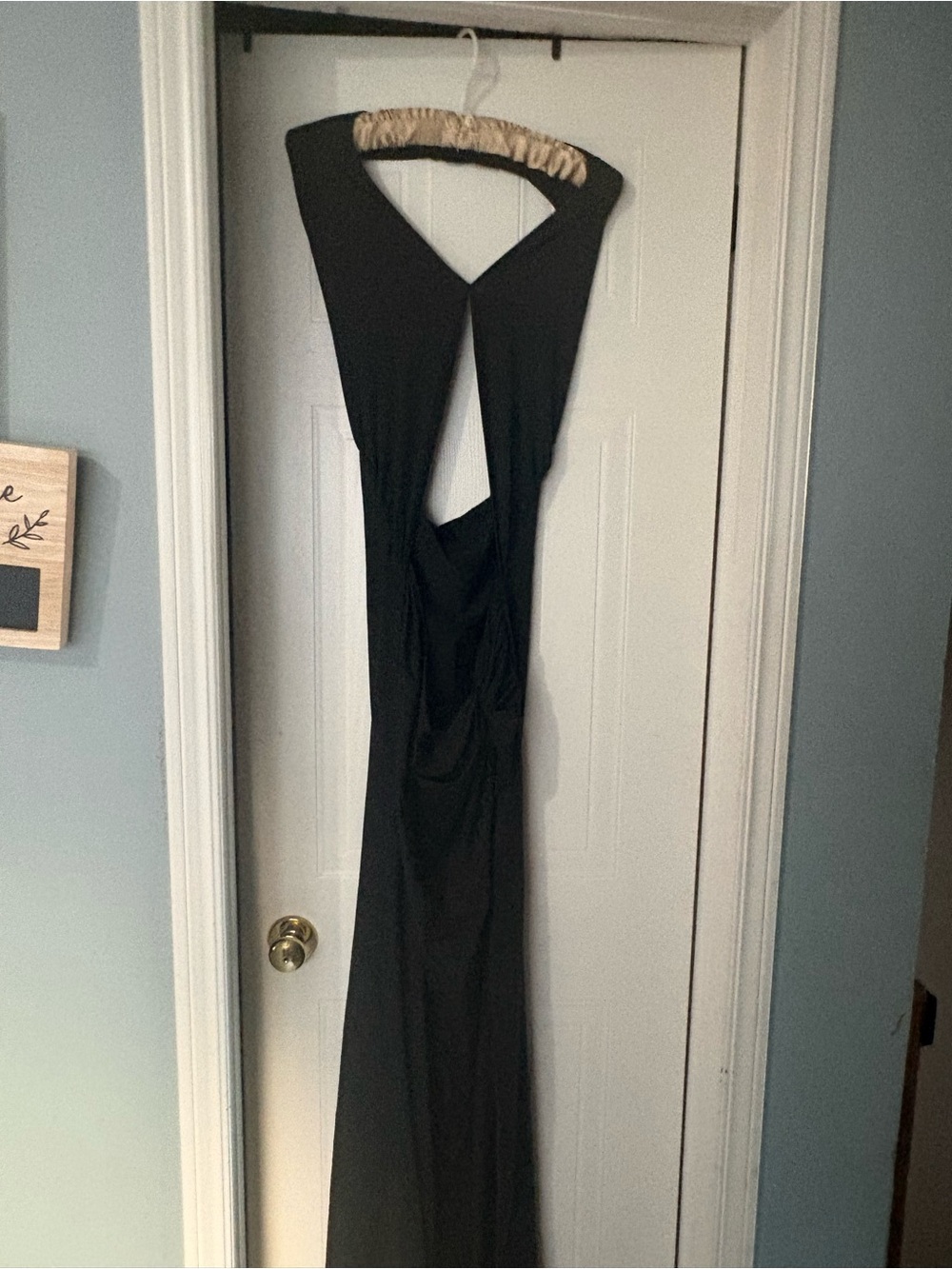 Black Cutout Maxi Dress